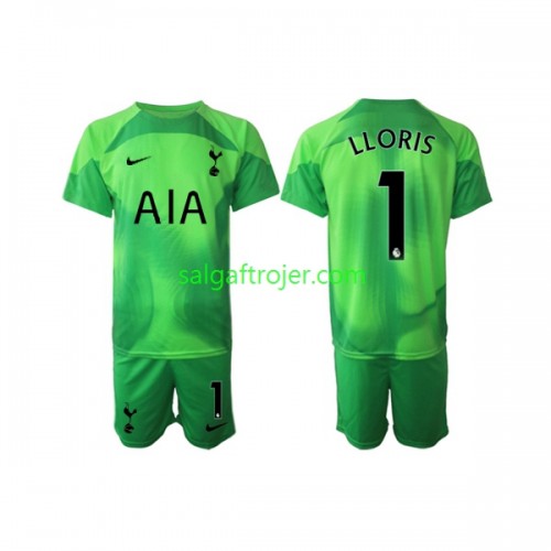 Tottenham Hotspur Hugo Lloris 1 Fodboldtrøjer Målmand Børn Udebanesæt 2022/23 Kort ærmer Tottenham Hotspur Hugo Lloris 1 Fodboldtrøjer Målmand Børn Udebanesæt 2022/23 Kort ærmer